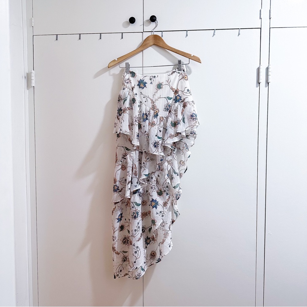 For Love and Lemons Romy Tiered Skirt